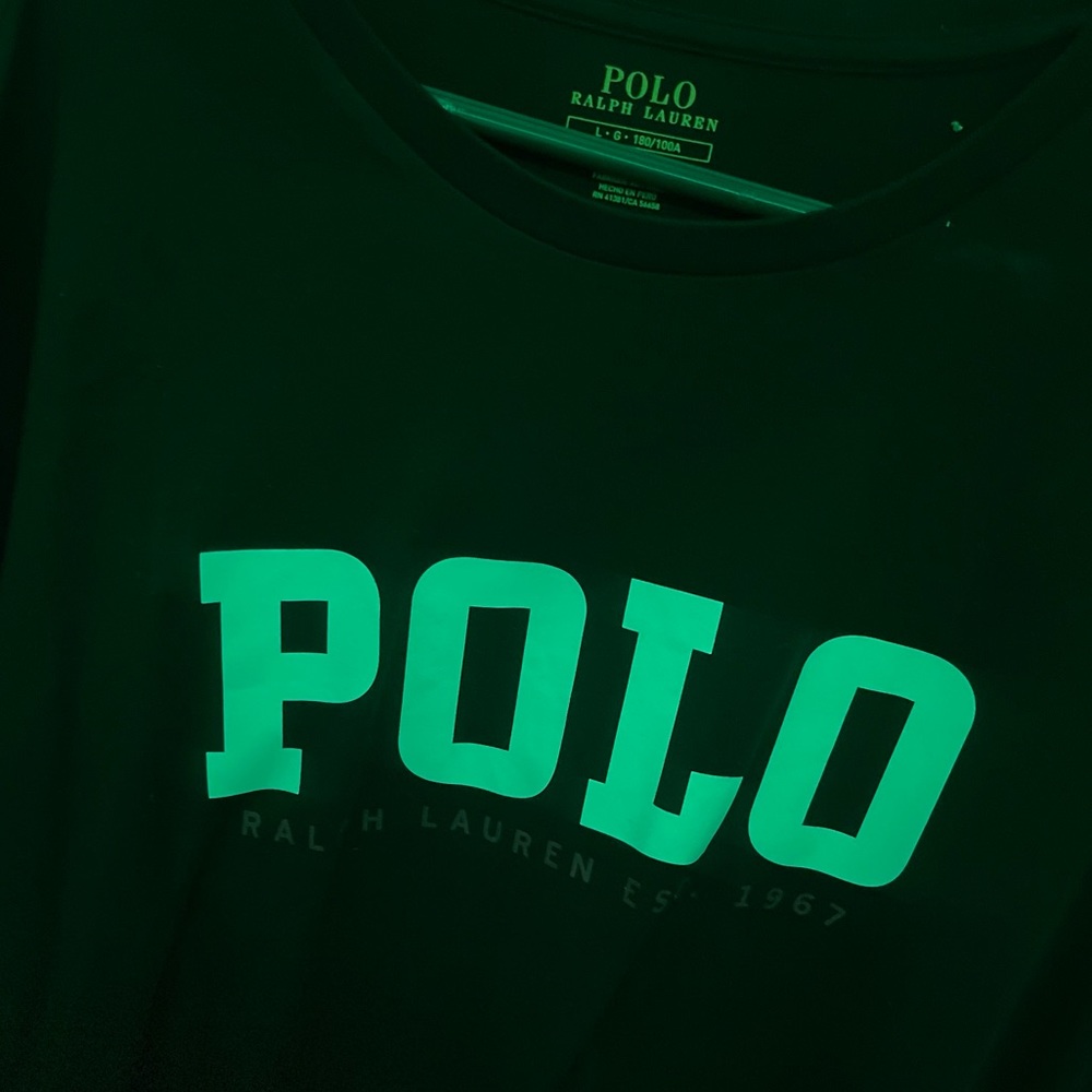 Black Polo Ralph Lauren Shirt Size Large